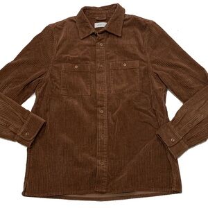 Saturdays New York City Brown Corduroy overshirts